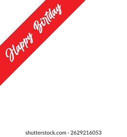 happy birthday icon with white background