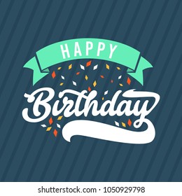 Happy Birthday Illustration