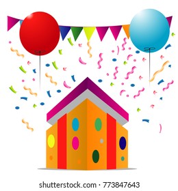 happy birthday illustration