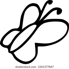 Happy birthday ink simple decoration elements . Vector illustration for any concept greeting card invitation print etc