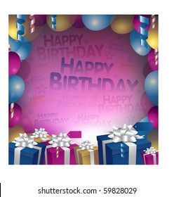 Happy birthday invitation
