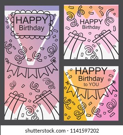 happy birthday invitation card