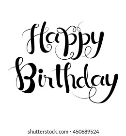 Happy Birthday Letter Vector