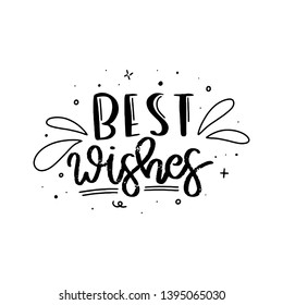 Happy Birthday Lettering Card Design. Happy Birthday Modern Brush Typography lettering. Greeting card. Vector illustration.