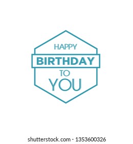 Happy Birthday Logo.