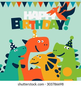 Dinosaur Birthday Images, Stock Photos & Vectors | Shutterstock