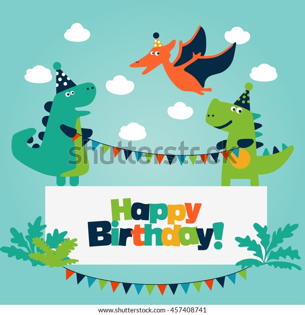 Joyeux Anniversaire Belle Carte Vectorielle Image Vectorielle De Stock Libre De Droits