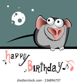 Happy Birthday mouse
