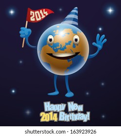 Happy (birthday) new year, the earth!