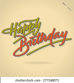 4,308 Happy birthday typo Images, Stock Photos & Vectors | Shutterstock