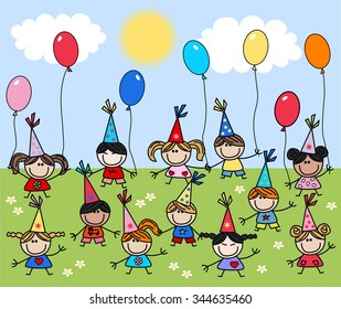 happy birthday or other children celebration