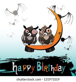 Happy Birthday owl