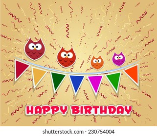 Happy Birthday Owl