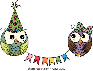 Happy birthday owls
