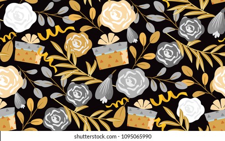 Happy birthday party. Birthday background