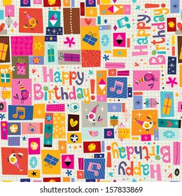 Happy Birthday pattern