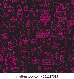Happy Birthday pattern