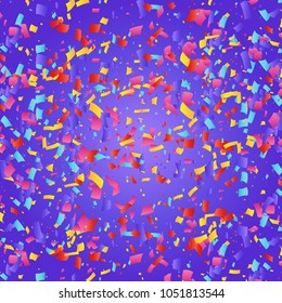 Happy Birthday pattern background with light background vector