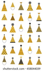 Happy birthday pattern vector illustration.
