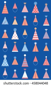 Happy birthday pattern vector illustration.