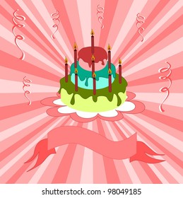 Happy Birthday postcard