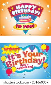 HAPPY BIRTHDAY POSTCARDS 2