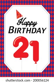 happy birthday poster template vector/illustration / layout design/ background/ greeting card