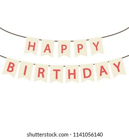 Happy birthday poster vector. free space for text. wallpaper. background.