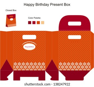 Happy Birthday Present Box