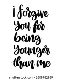happy birthday quote vector illustration lettering 