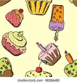 Happy birthday seamless
