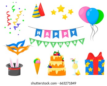 Happy Birthday set