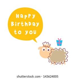 happy birthday sheep