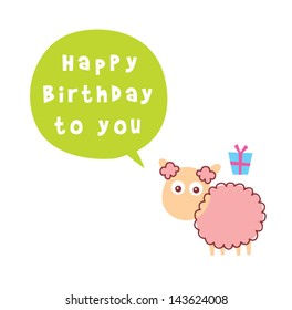 happy birthday sheep