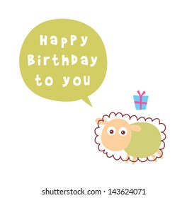 happy birthday sheep