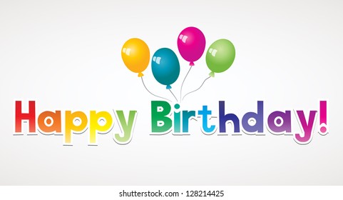 Happy Birthday Sign