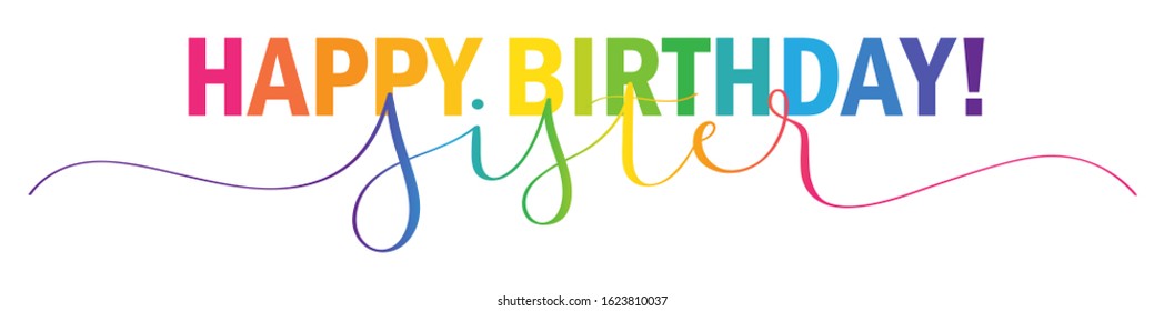 Download Happy Birthday Sister Images, Stock Photos & Vectors ...