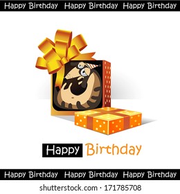 Happy Birthday smile gift dog funny