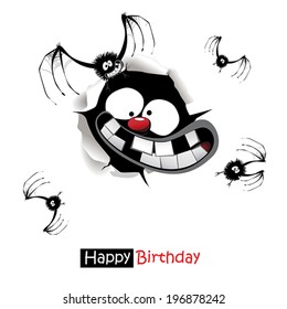 Happy Birthday smile mouse