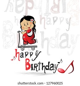 Happy Birthday smile red