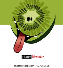 Happy Birthday smile sweet kiwi