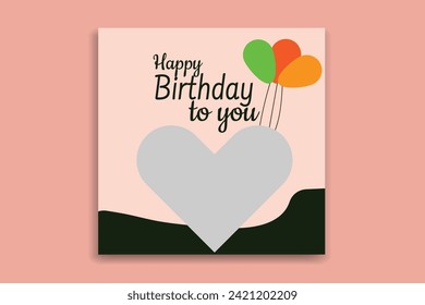 Happy Birthday Social Media Post