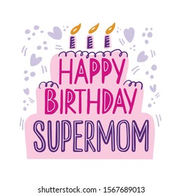 happy birthday super mom