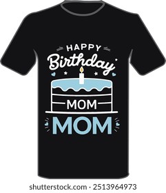 Happy Birthday T shirt Design