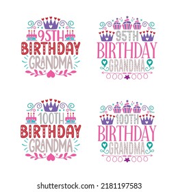 Happy Birthday T shirt And SVG Design Bundle, Birthday T shirt Design Graphic Vector Design Bundle, Vector EPS Editable Files Bundle, can you download this Designs Bundle..