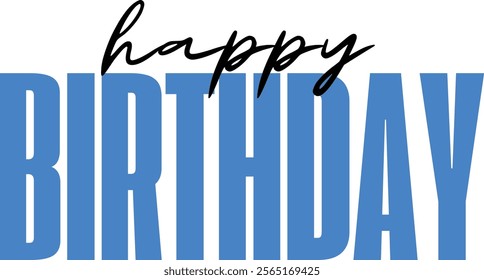 Happy Birthday text design for your beautiful moments
