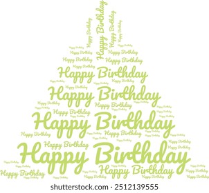 happy birthday text effect wish Happy Birthday Text Design for t-shirs