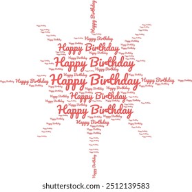 feliz aniversário texto efeito desejo Feliz aniversário Texto Design para t-shirs