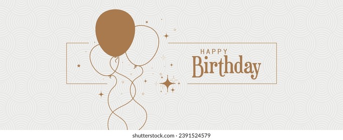 happy birthday text on white background.