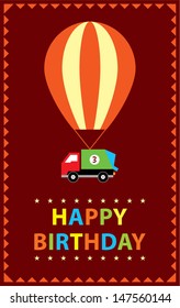 happy birthday truck
